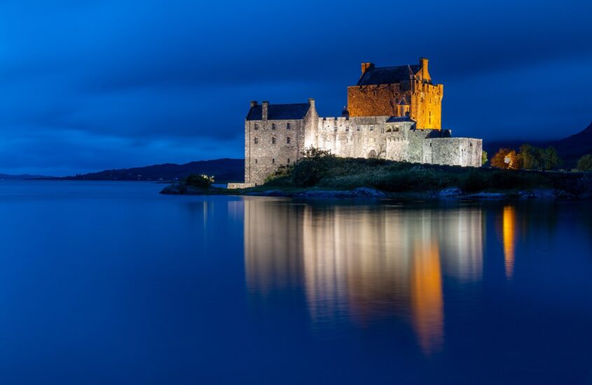 Dinner in a castle